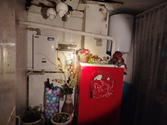 В Несяте горел жилой дом