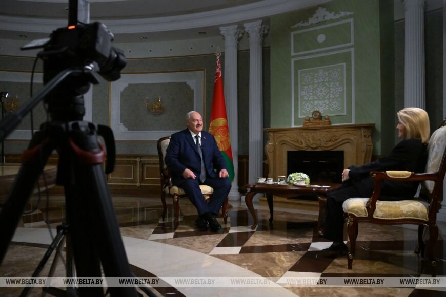 Мирный план для Украины, что хочет Путин, о роли Трампа и отношениях с США. Интервью Лукашенко «Ньюсмакс».