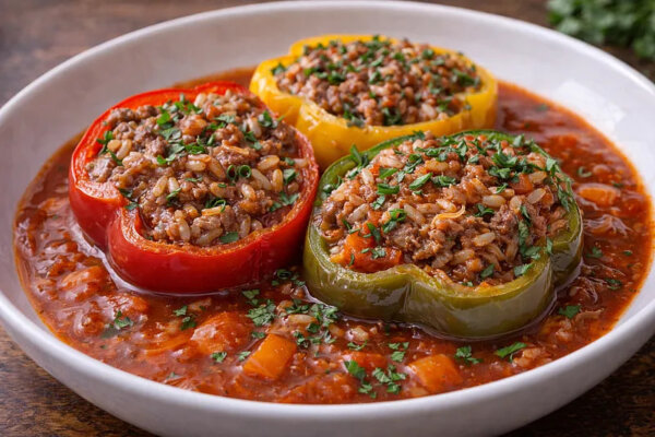 Это вкусно: фаршированные перцы