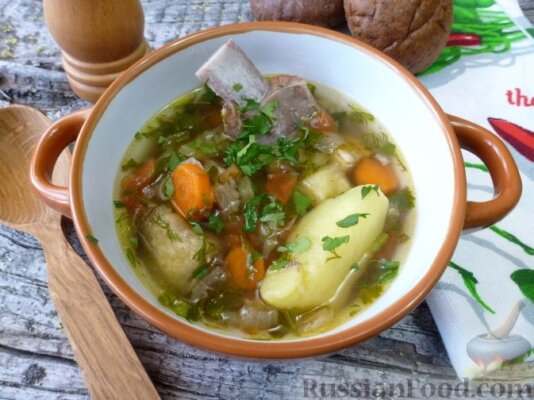 Это вкусно: Шулюм из баранины в казане