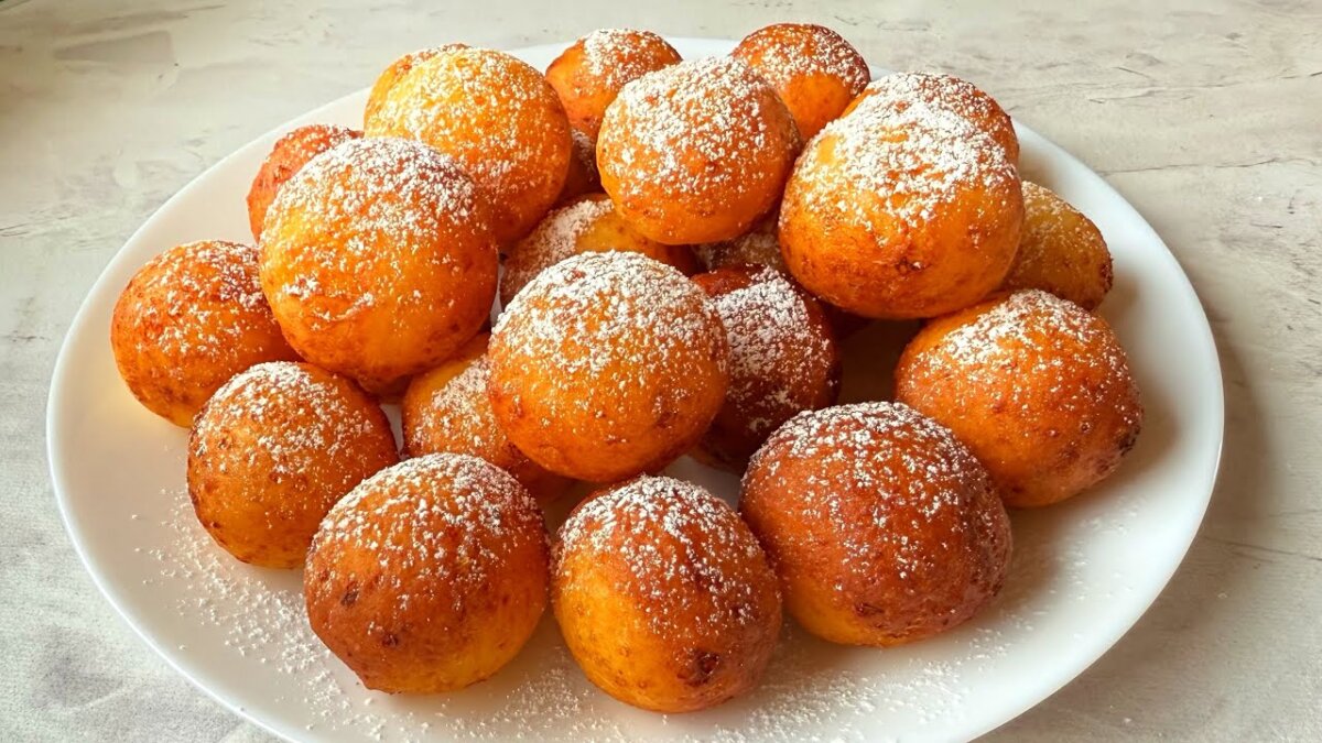 Это вкусно: пончики из творога
